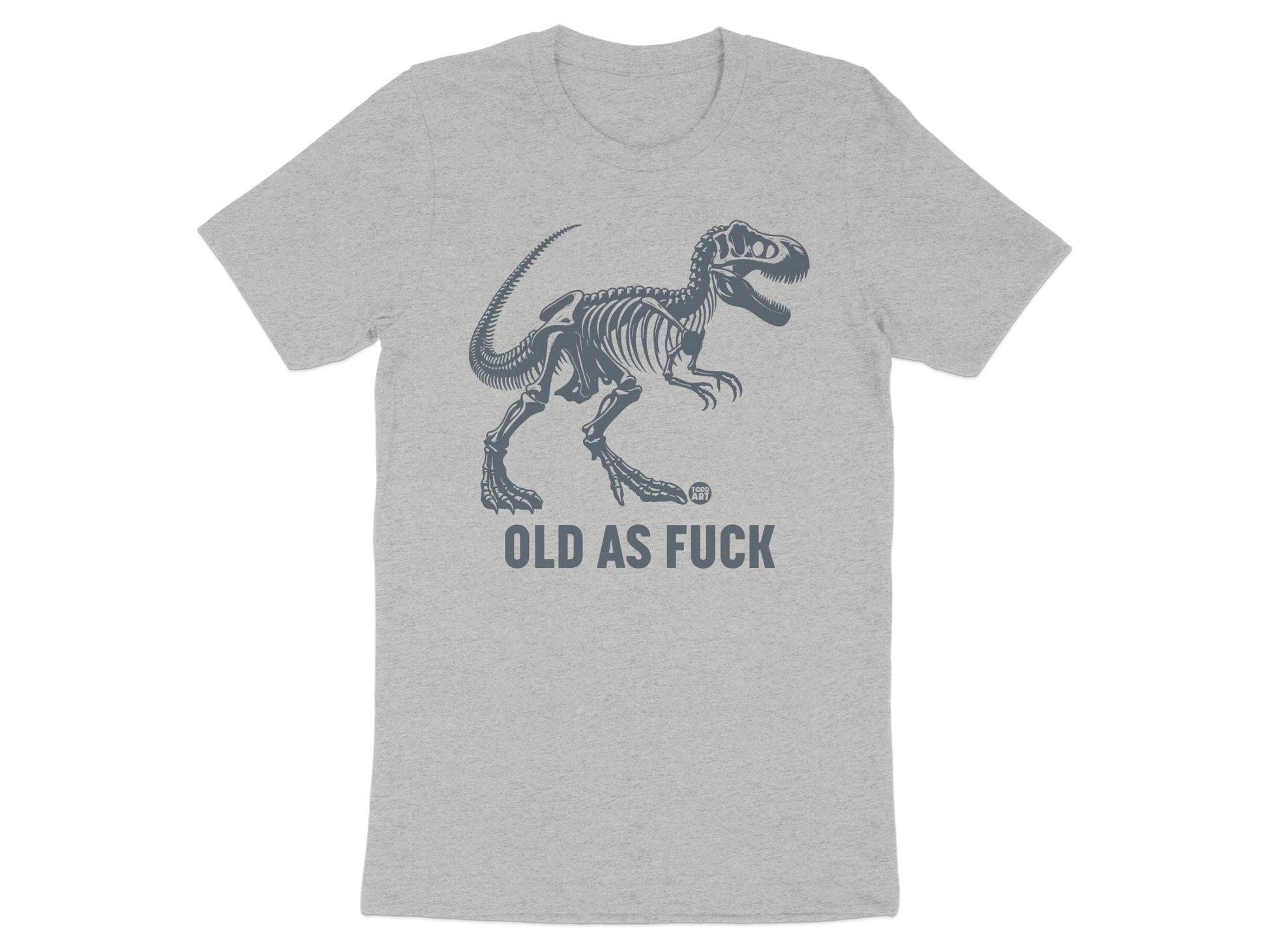 Funny Dinosaur Graphic Old As Fuck T-Shirt product