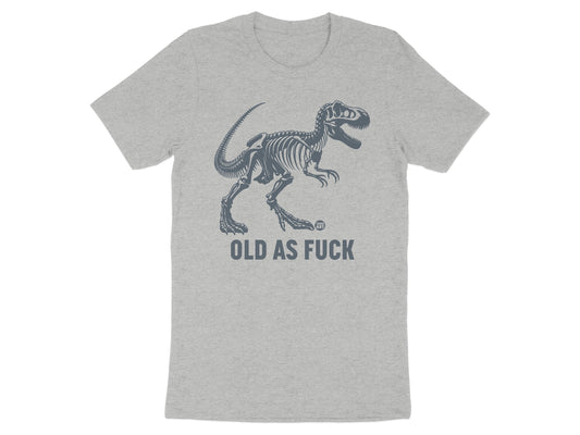 Funny Dinosaur Graphic Old As Fuck T-Shirt product