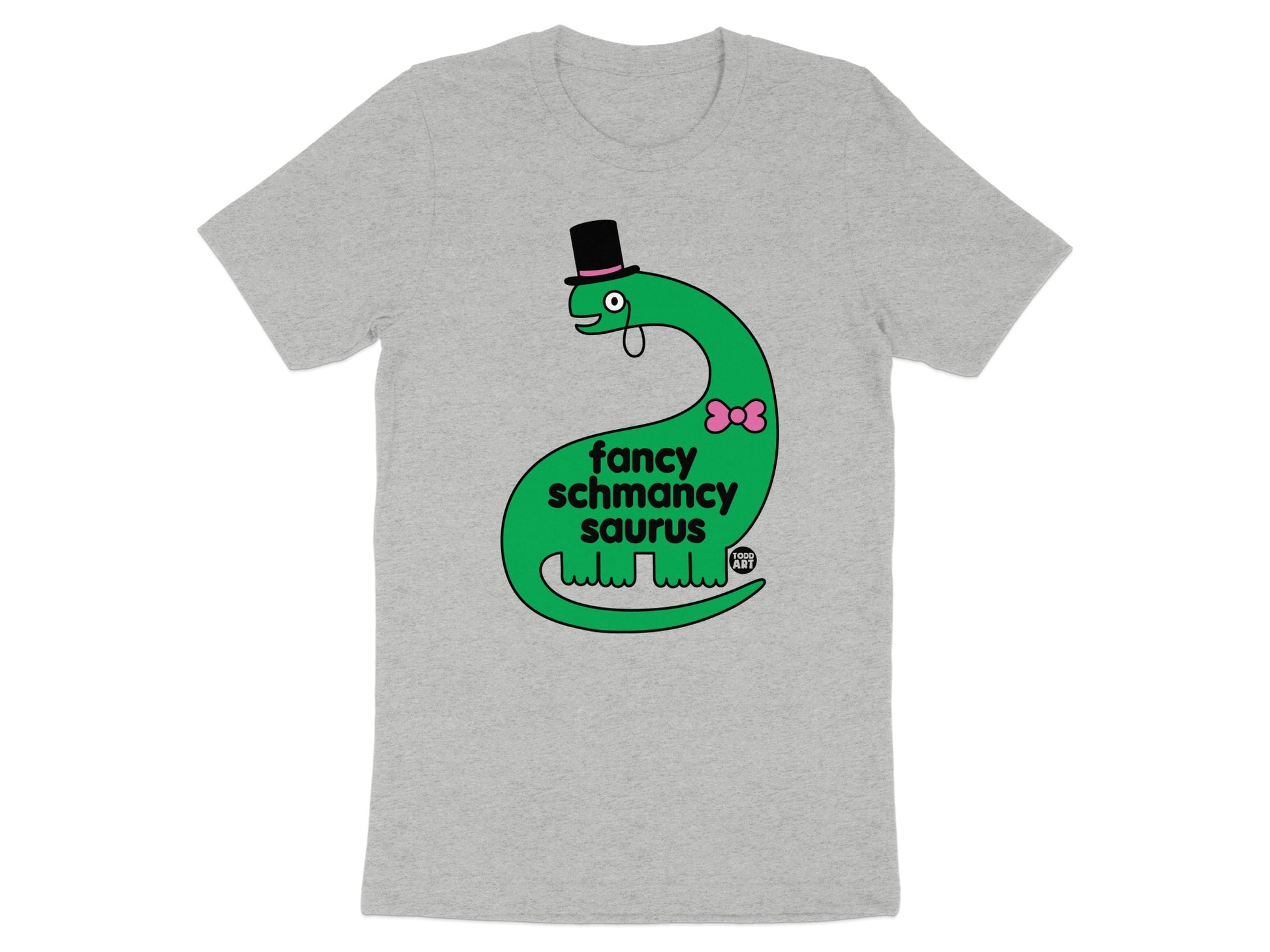 Fancy Schmancy Saurus Graphic Tee Shirt product type