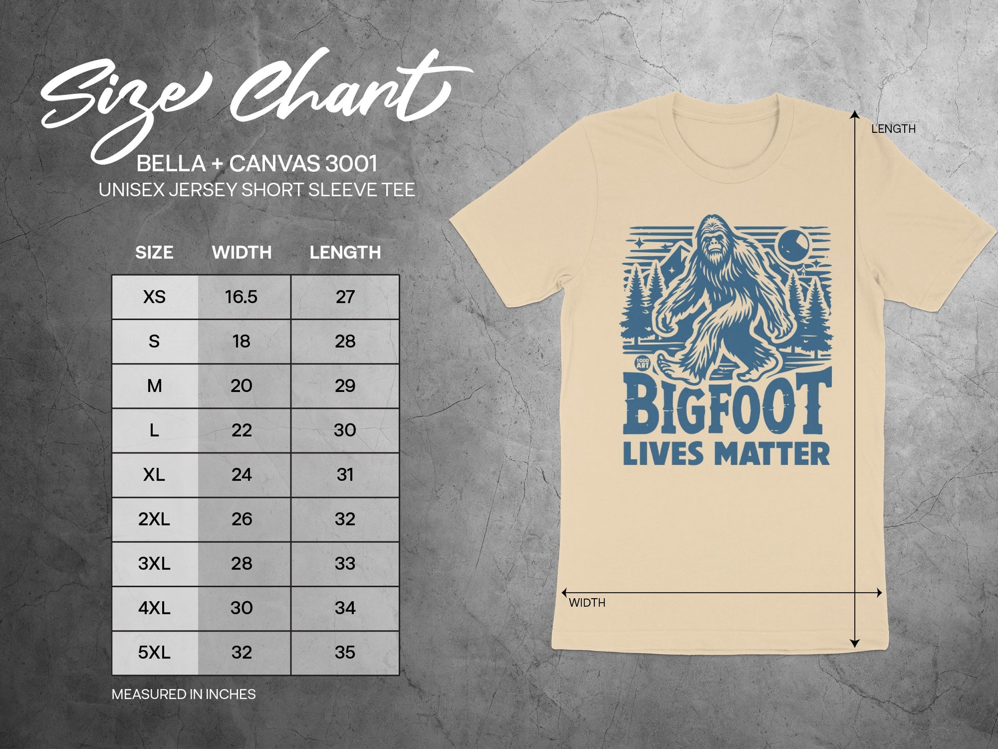 Bigfoot Lives Matter Graphic T-Shirt product