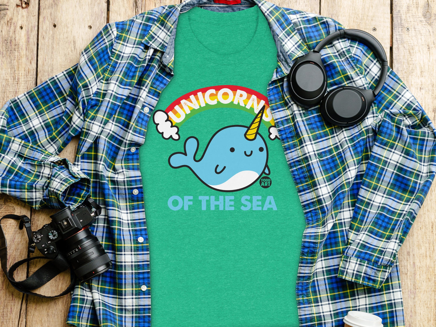 Unicorn of the Sea Graphic T-shirt for fun lovers