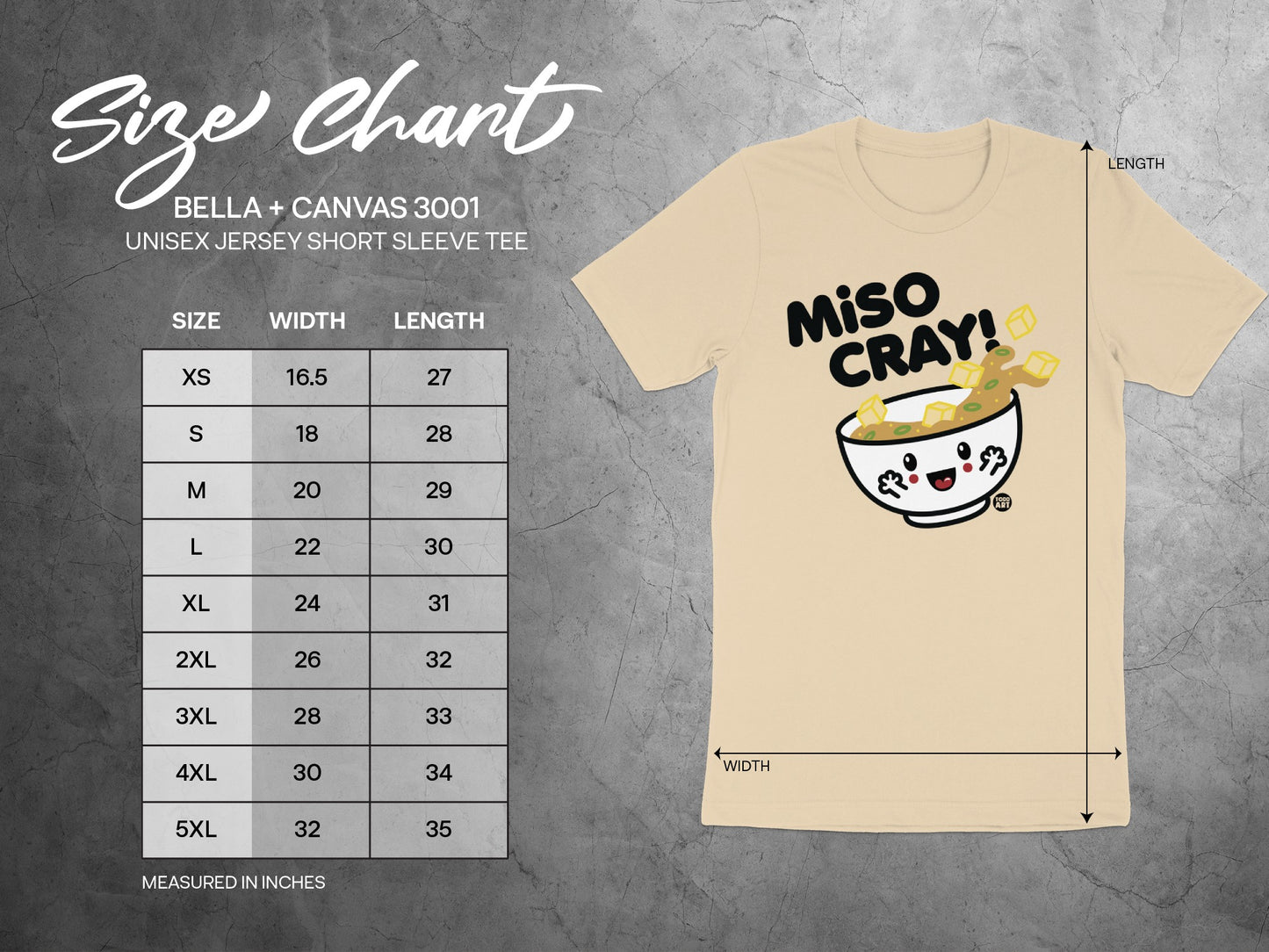 Miso Cray Unisex Jersey Short Sleeve Tee