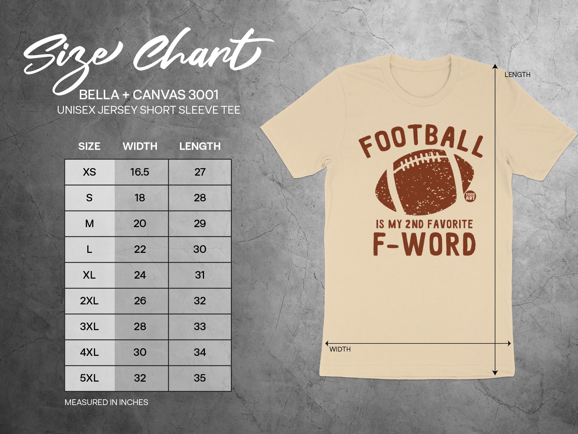 Football Is My 2nd Favorite F-Word Shirt