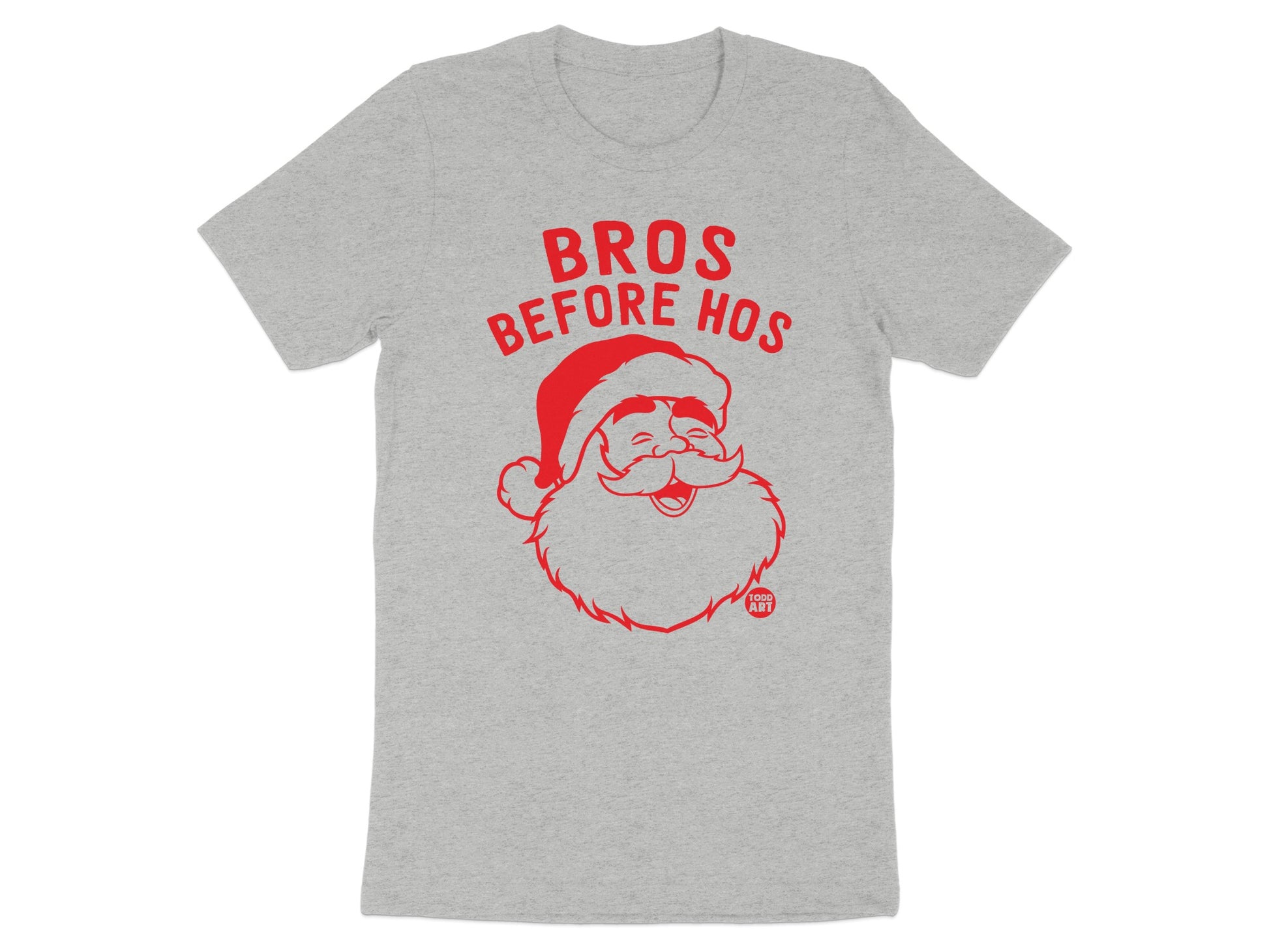 Bros Before Hos Santa Claus Graphic T-shirt product