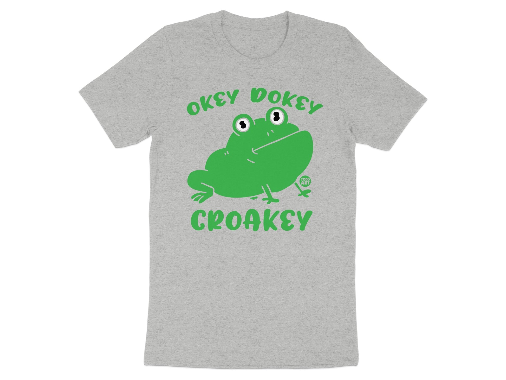 Okey Dokey Croakey Frog Graphic T Shirt product type