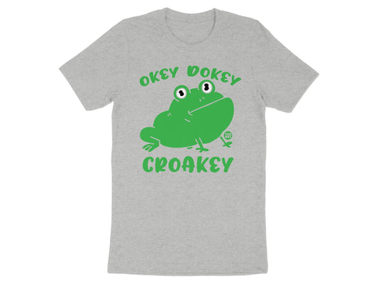 Okey Dokey Croakey Frog Graphic T Shirt product type
