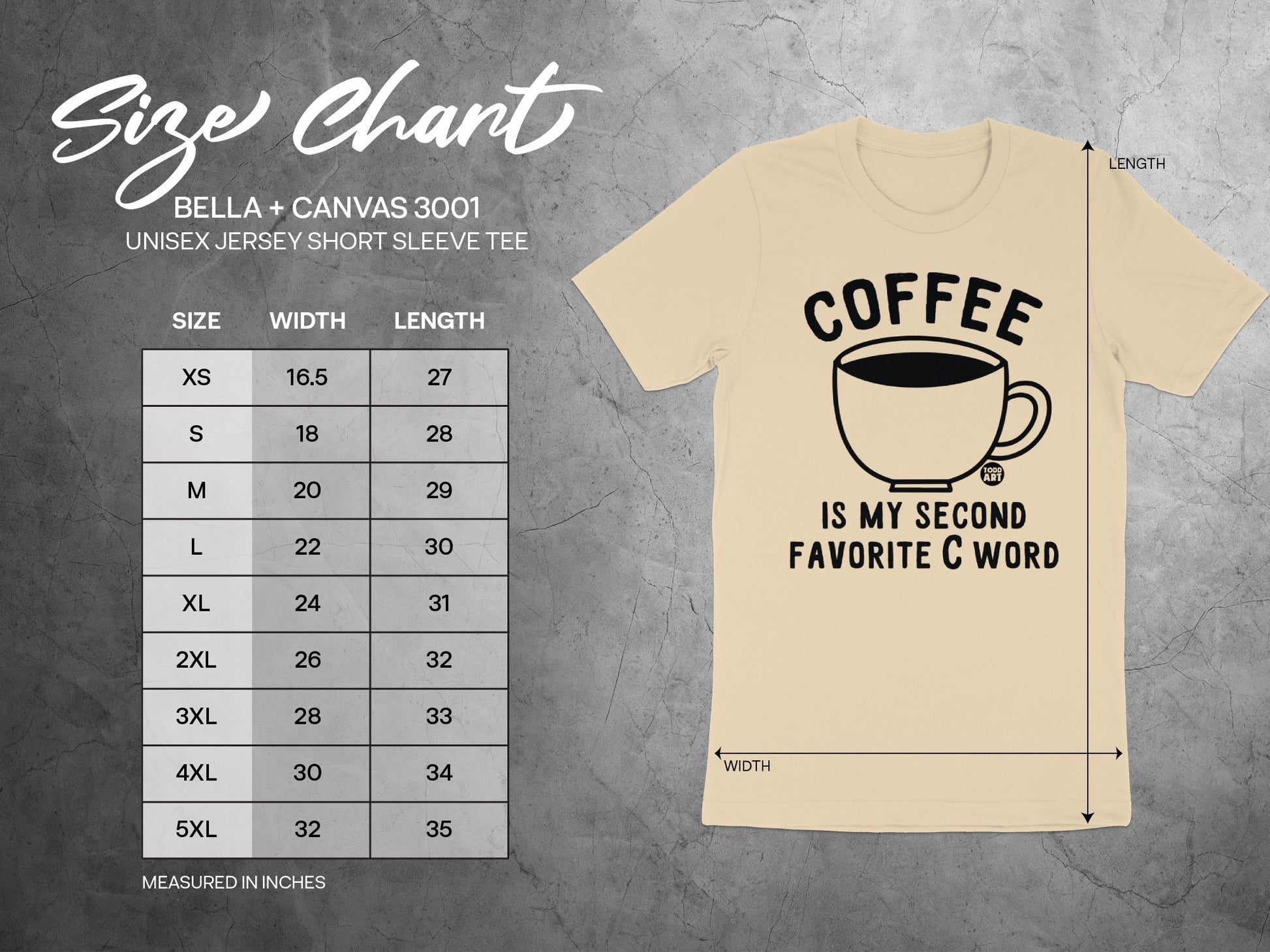 Coffee Is My Second Favorite C Word Tee product