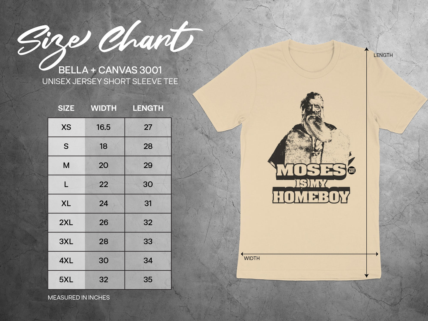 Moses Is My Homeboy Unisex Short Sleeve Tee product