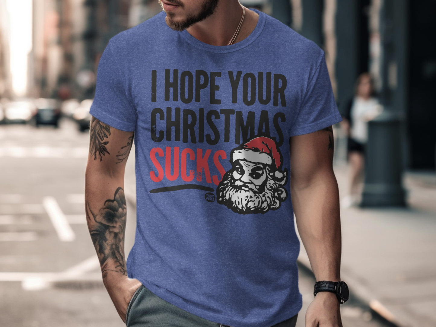 I Hope Your Christmas Sucks Santa Claus shirt product