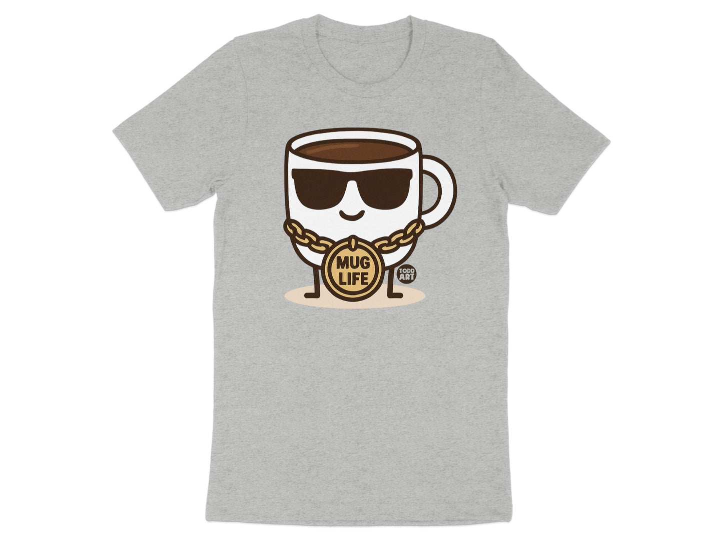 Mug Life Sunglasses Character Graphic T-shirt product