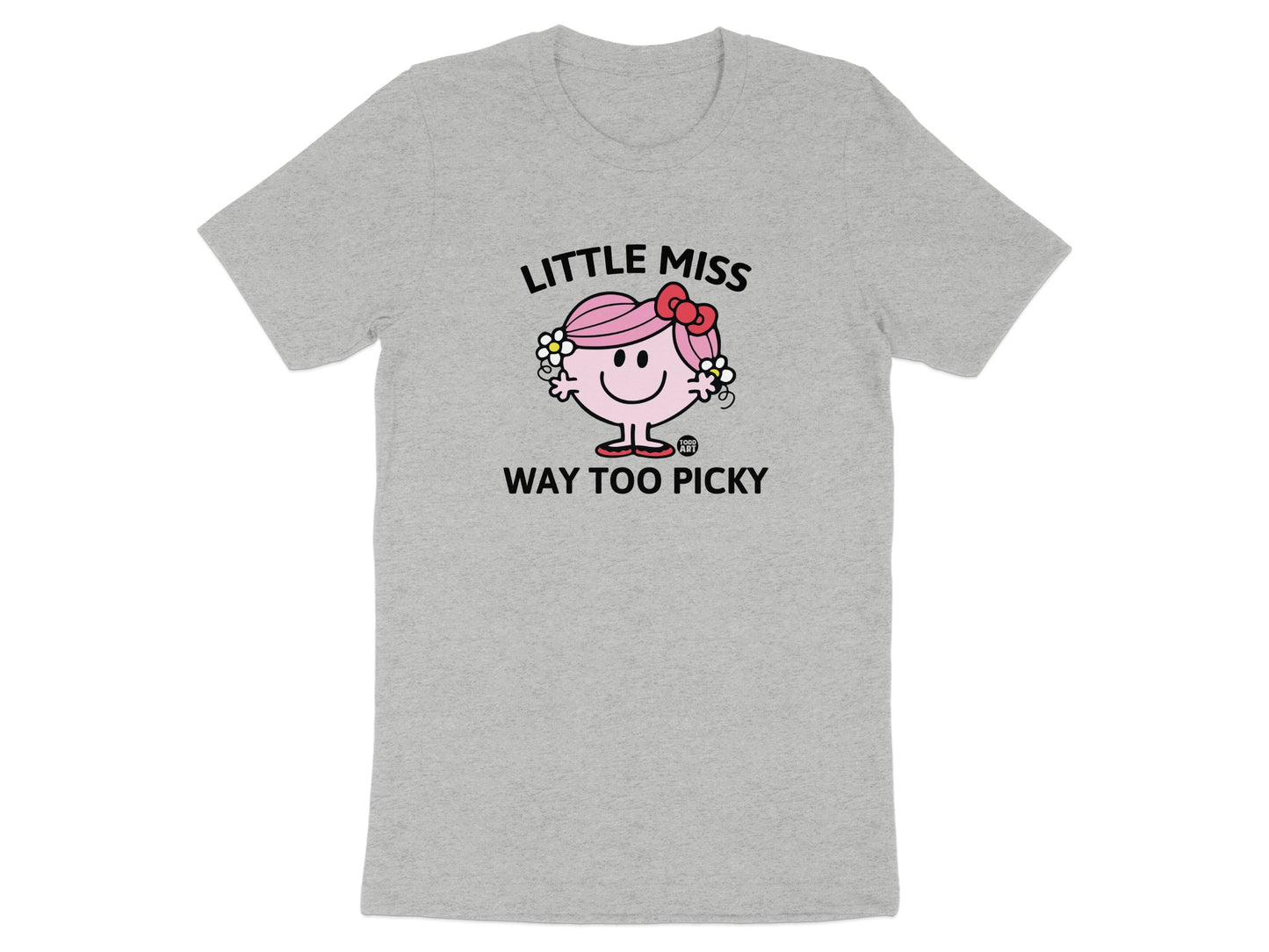 Little Miss Way Too Picky Graphic Tee Shirt