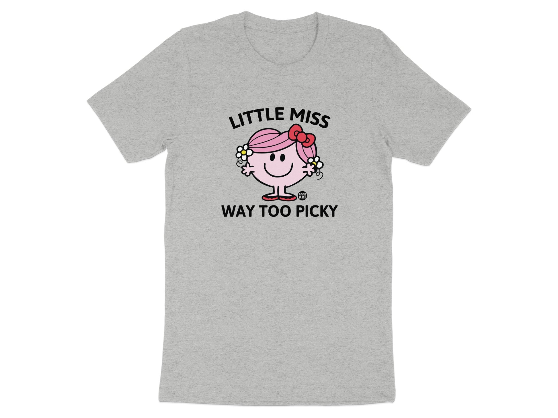 Little Miss Way Too Picky Graphic Tee Shirt