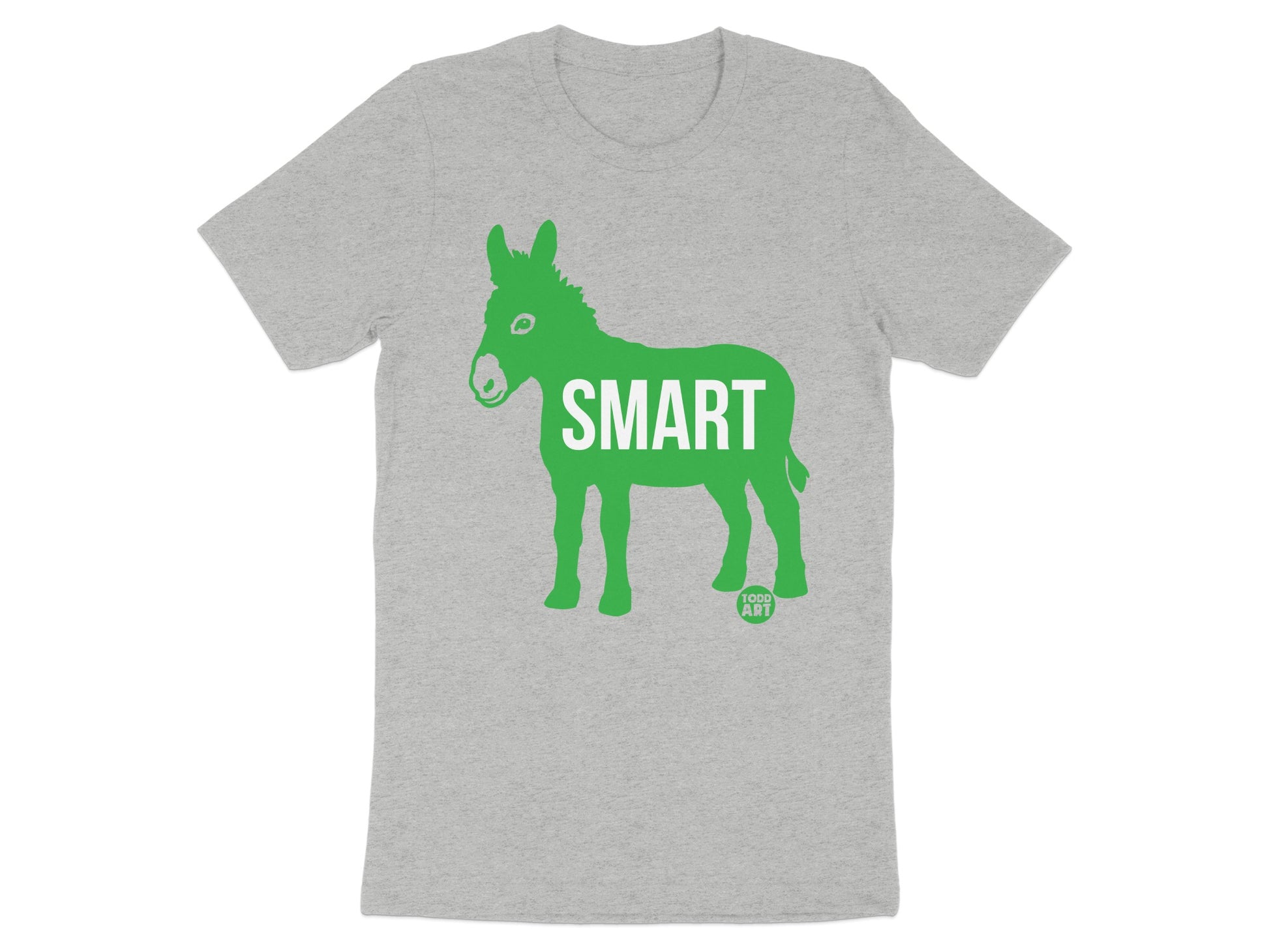 Smart Donkey Graphic Printed Humorous T-shirt product