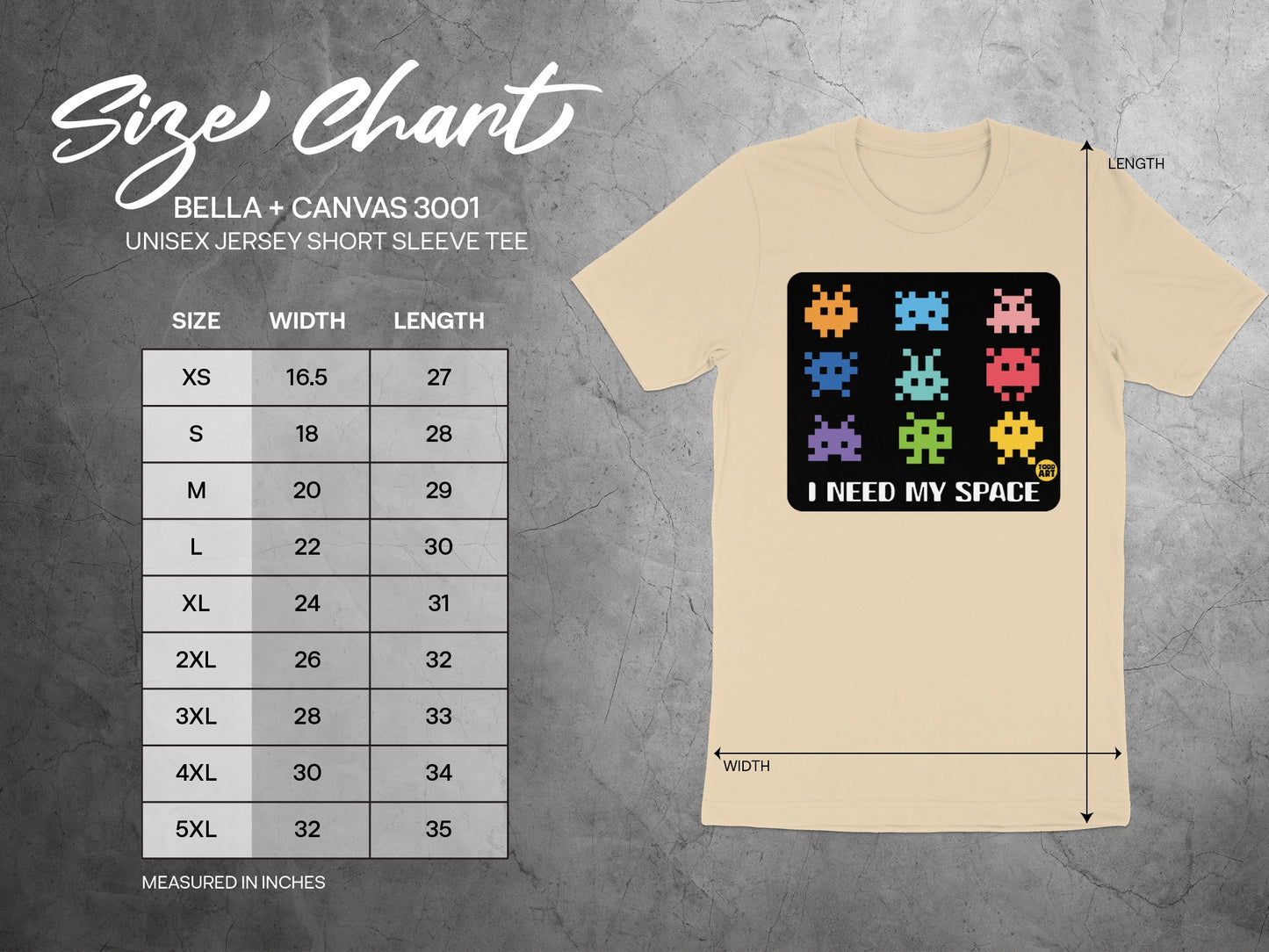 I Need My Space Graphic Unisex T-Shirt product