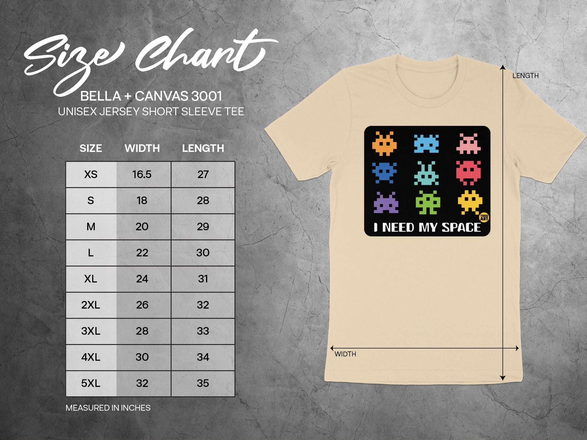 I Need My Space Graphic Unisex T-Shirt product