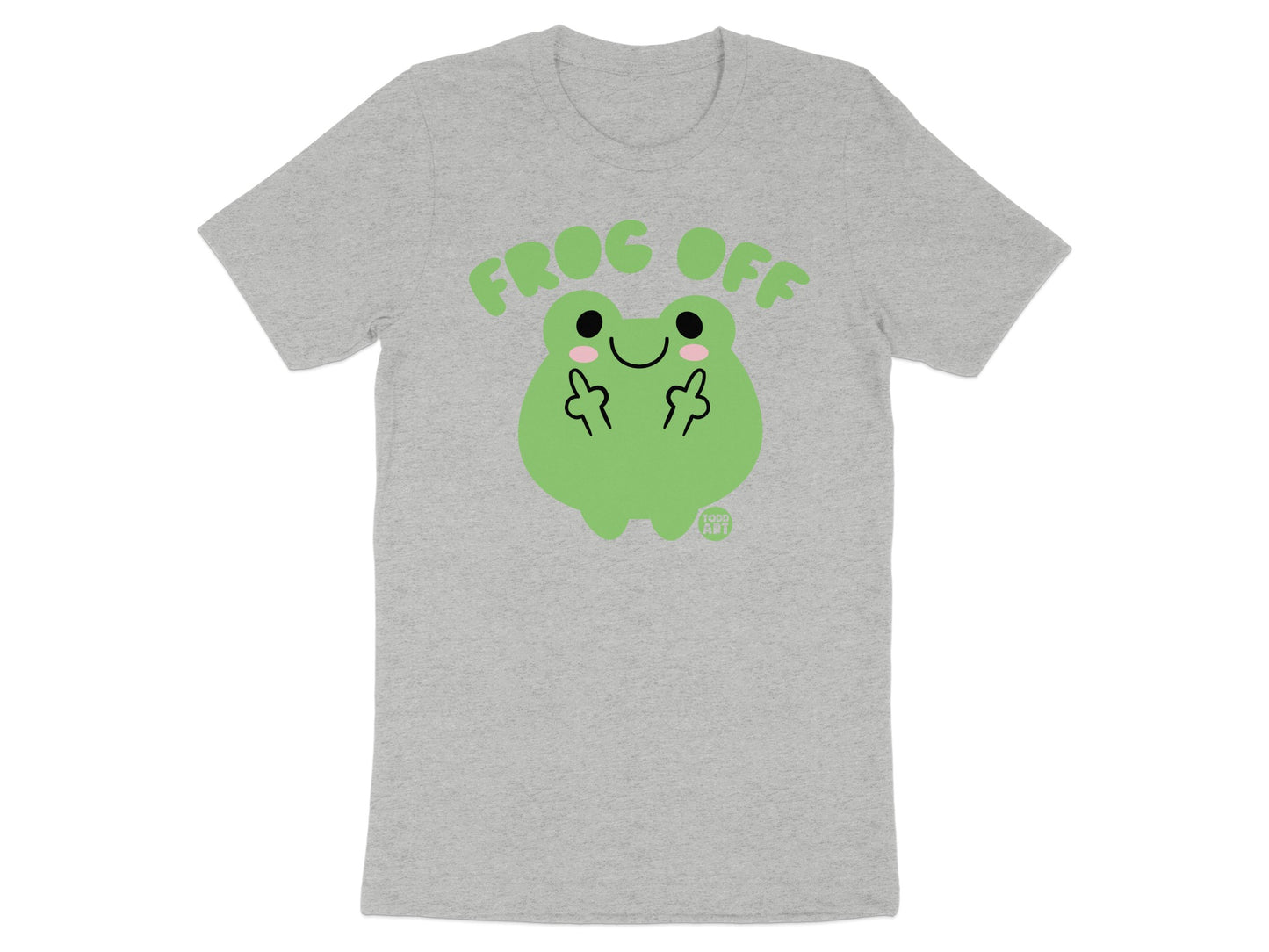 Frog Off Graphic Cute Frog Design T-shirt product type