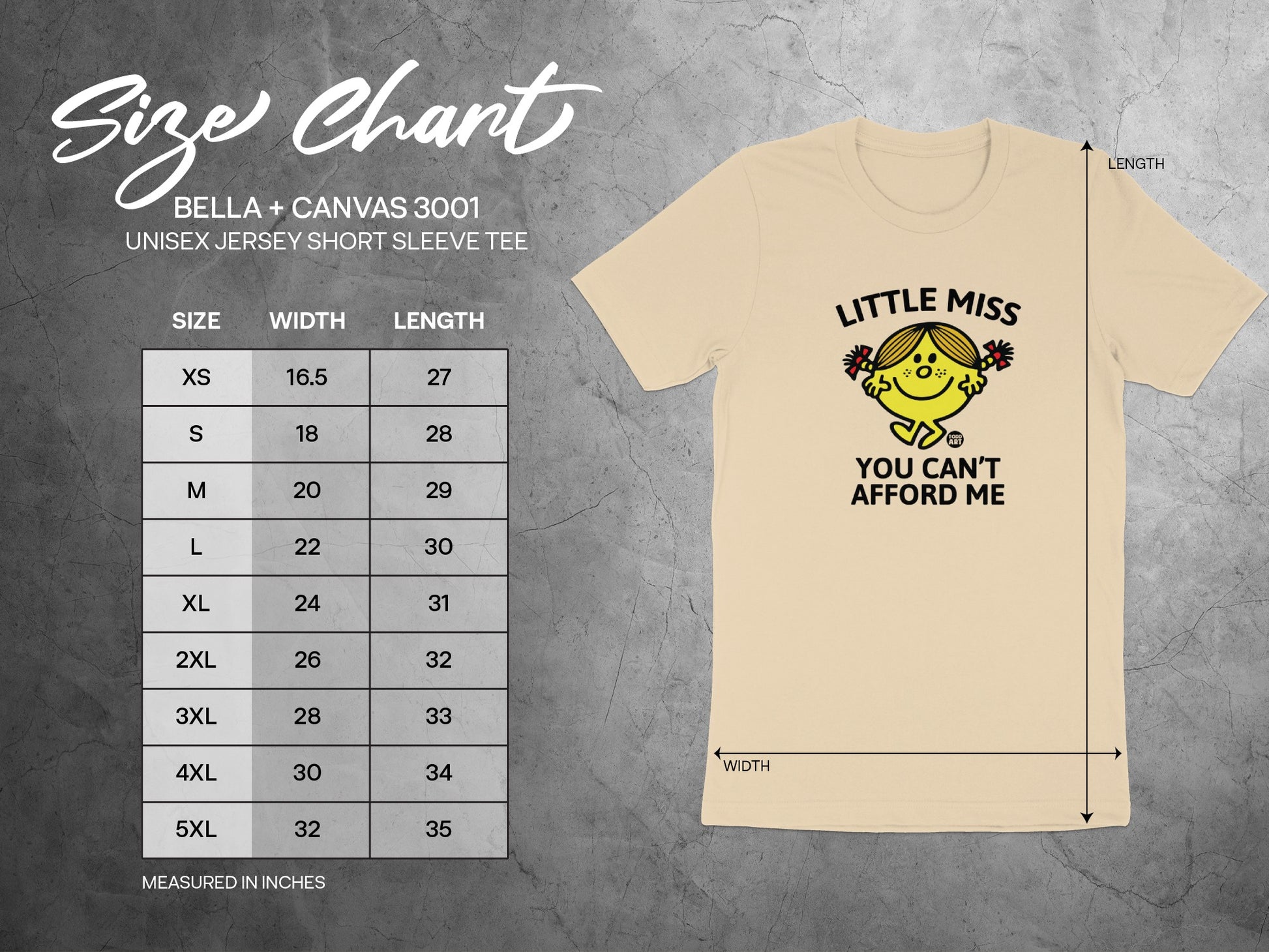 Little Miss You Can't Afford Me Graphic Tee