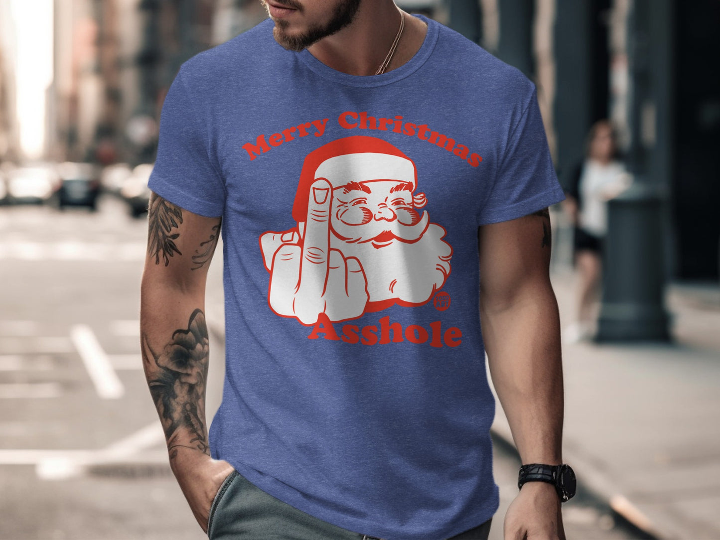 Merry Christmas Santa Funny Graphic T-Shirt product type
