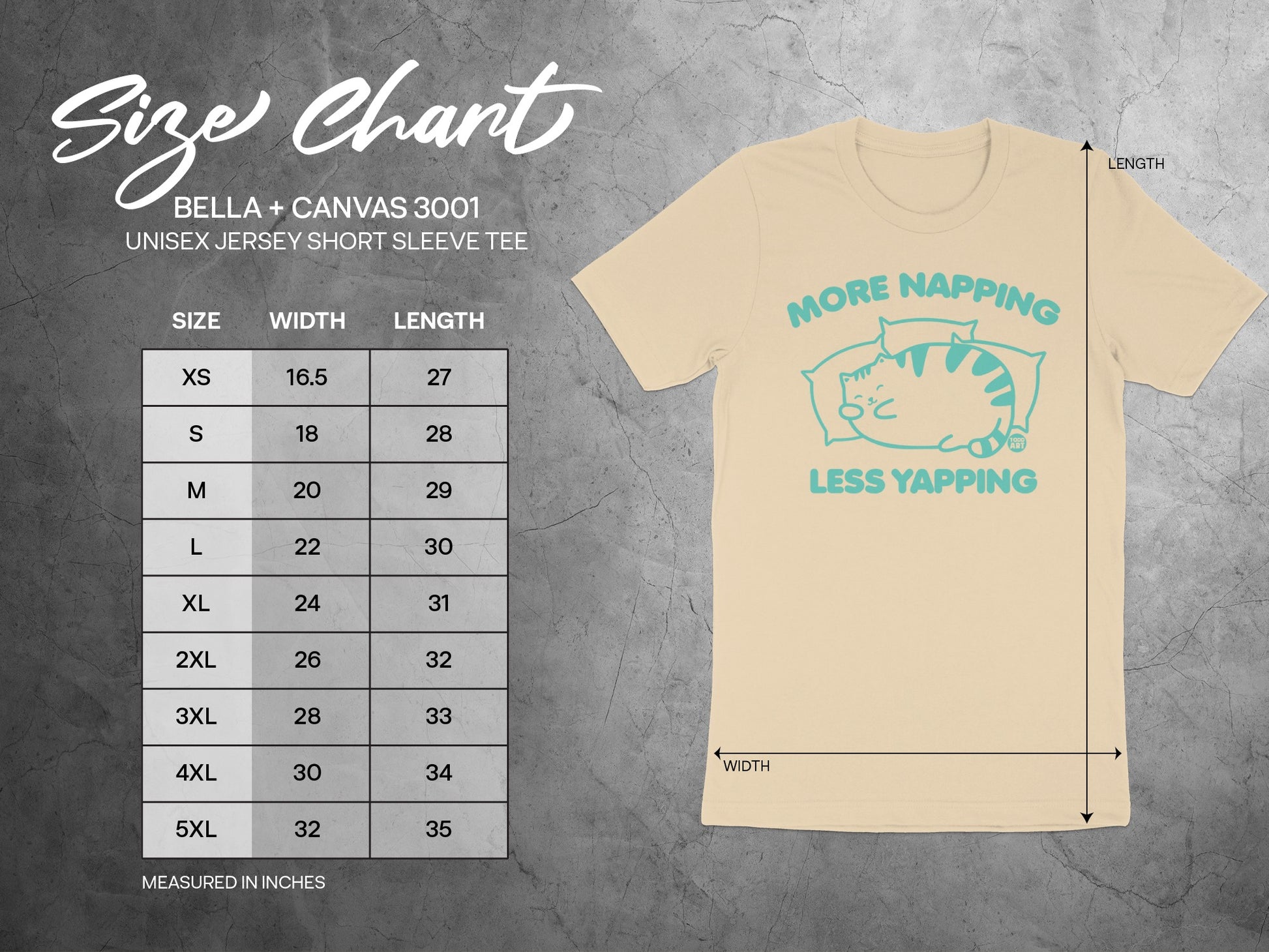 More Napping Less Yapping Unisex Short Sleeve Tee product type