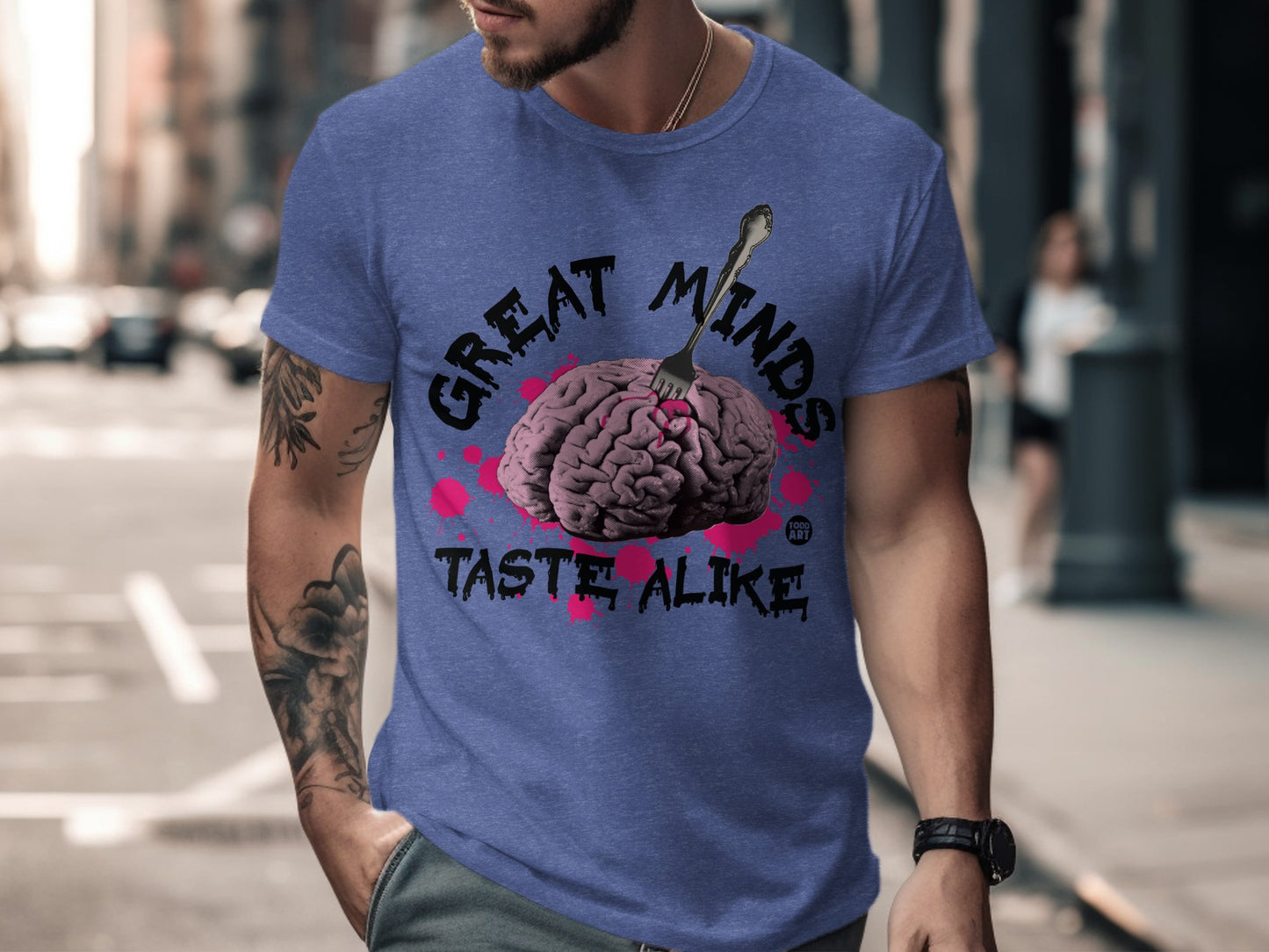 Great Minds Taste Alike Graphic T-Shirt