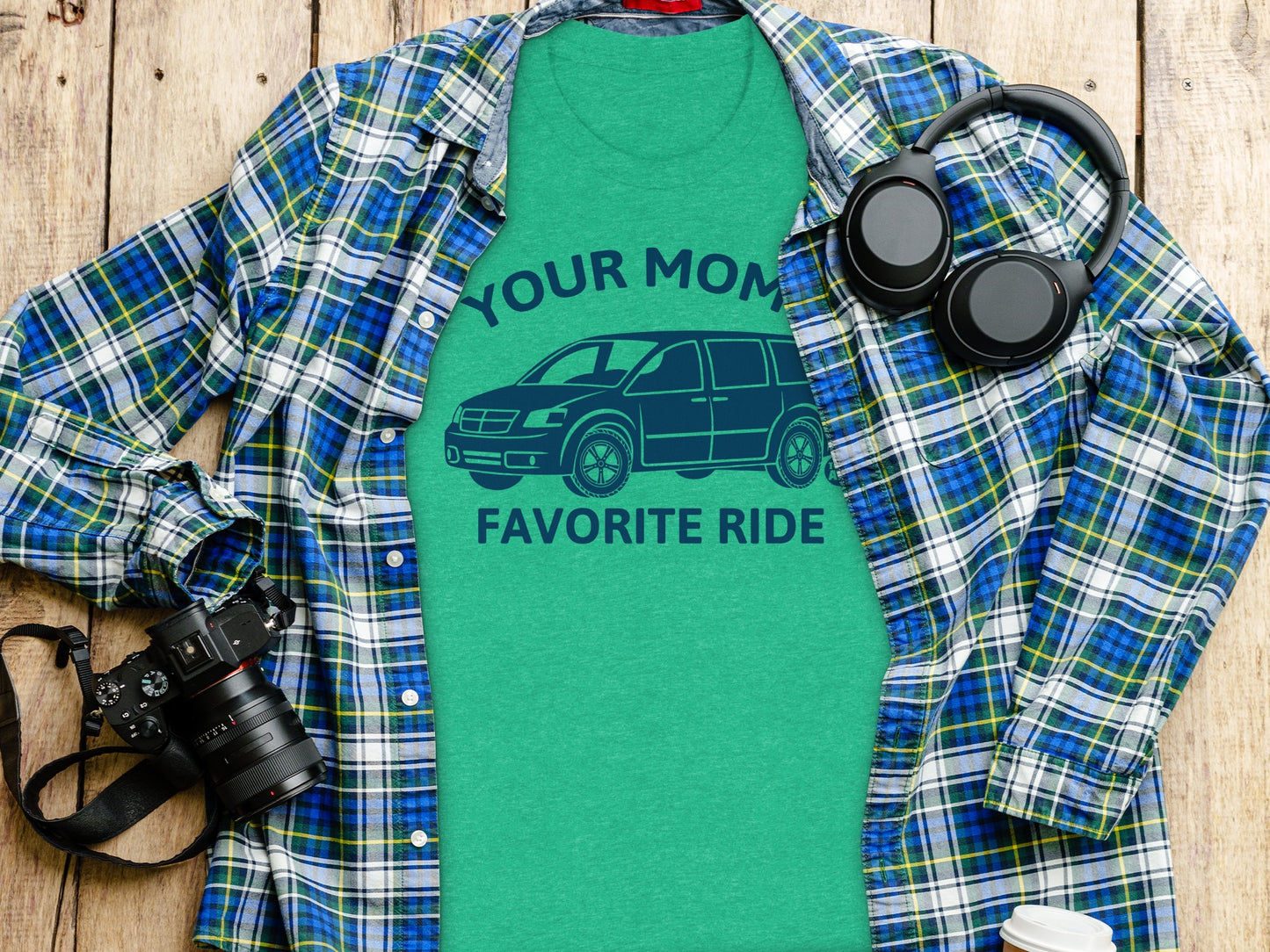 Your Mom's Favorite Ride Graphic T-Shirt product type