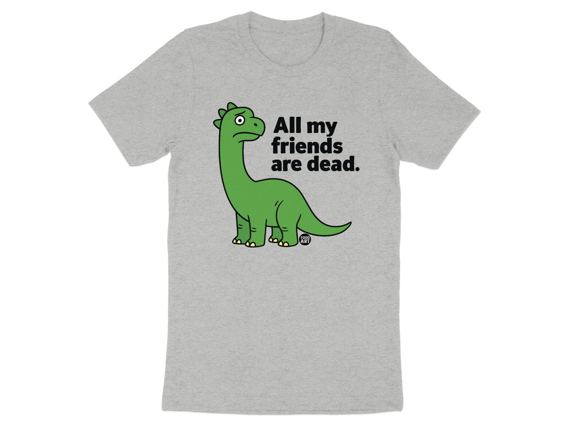 All My Friends Are Dead Dinosaur Graphic T-shirt product type