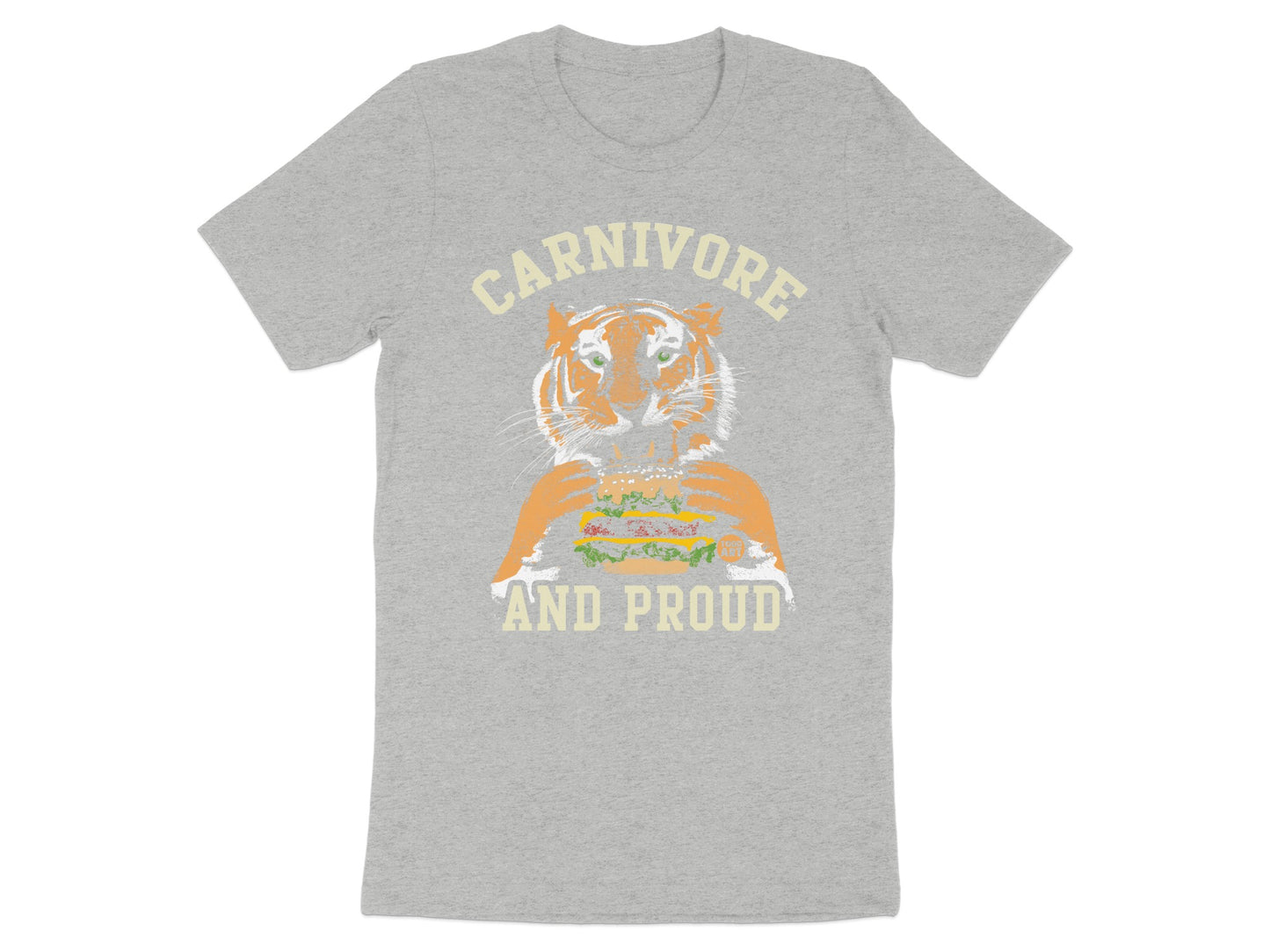 Carnivore and Proud Tiger Graphic Tee product