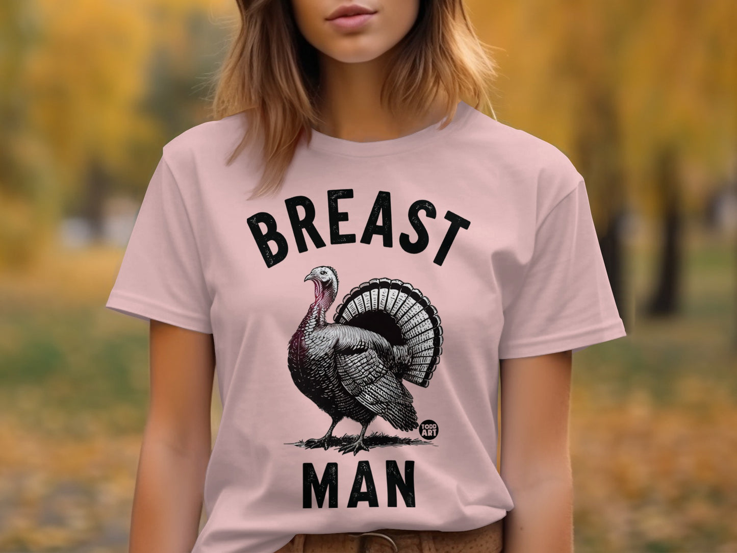 Breast Man Turkey Graphic T-Shirt product