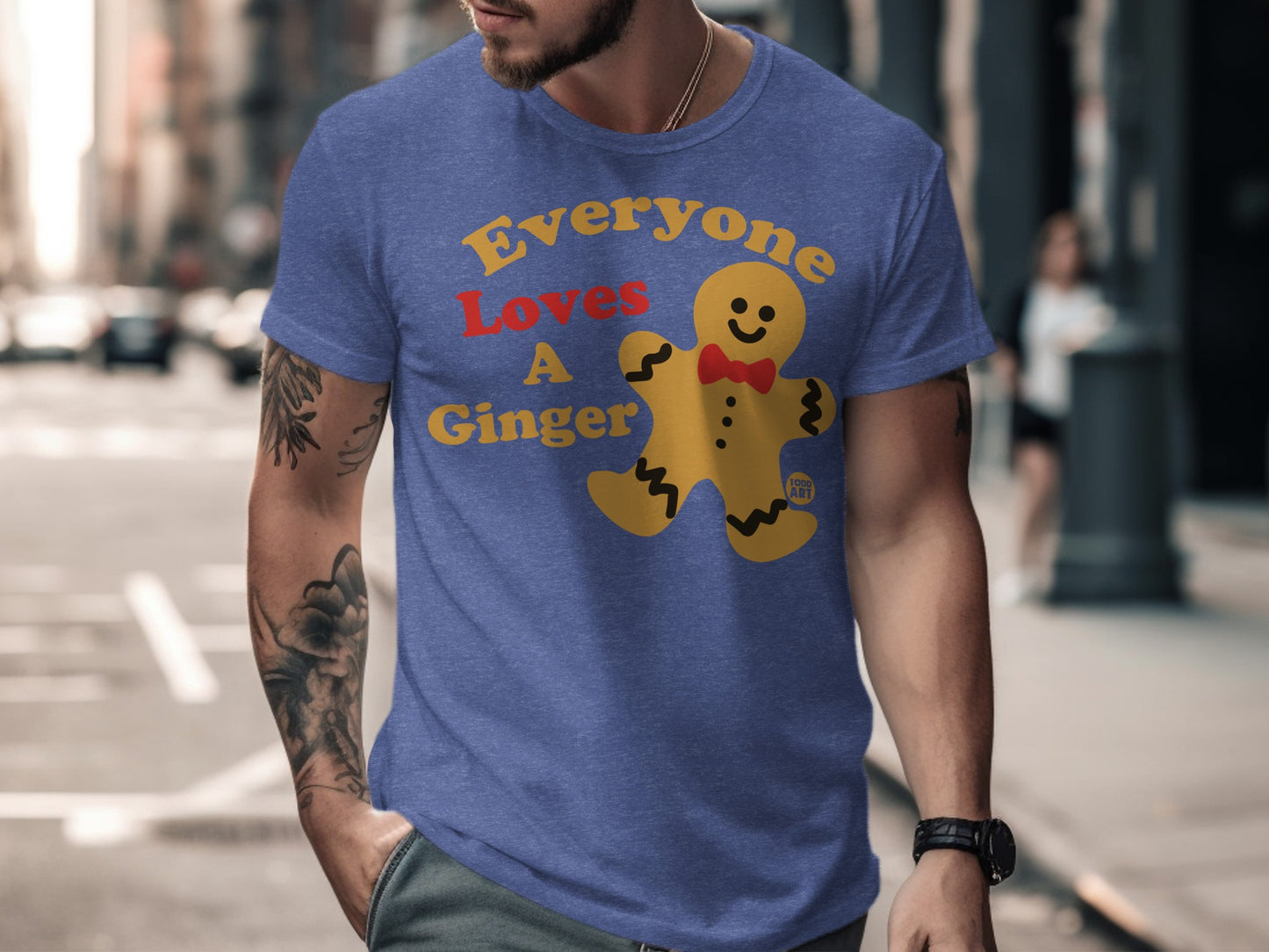Everyone Loves A Ginger Printed T-shirt product type