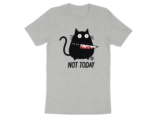 Not Today Cute Black Cat Graphic T-Shirt product type
