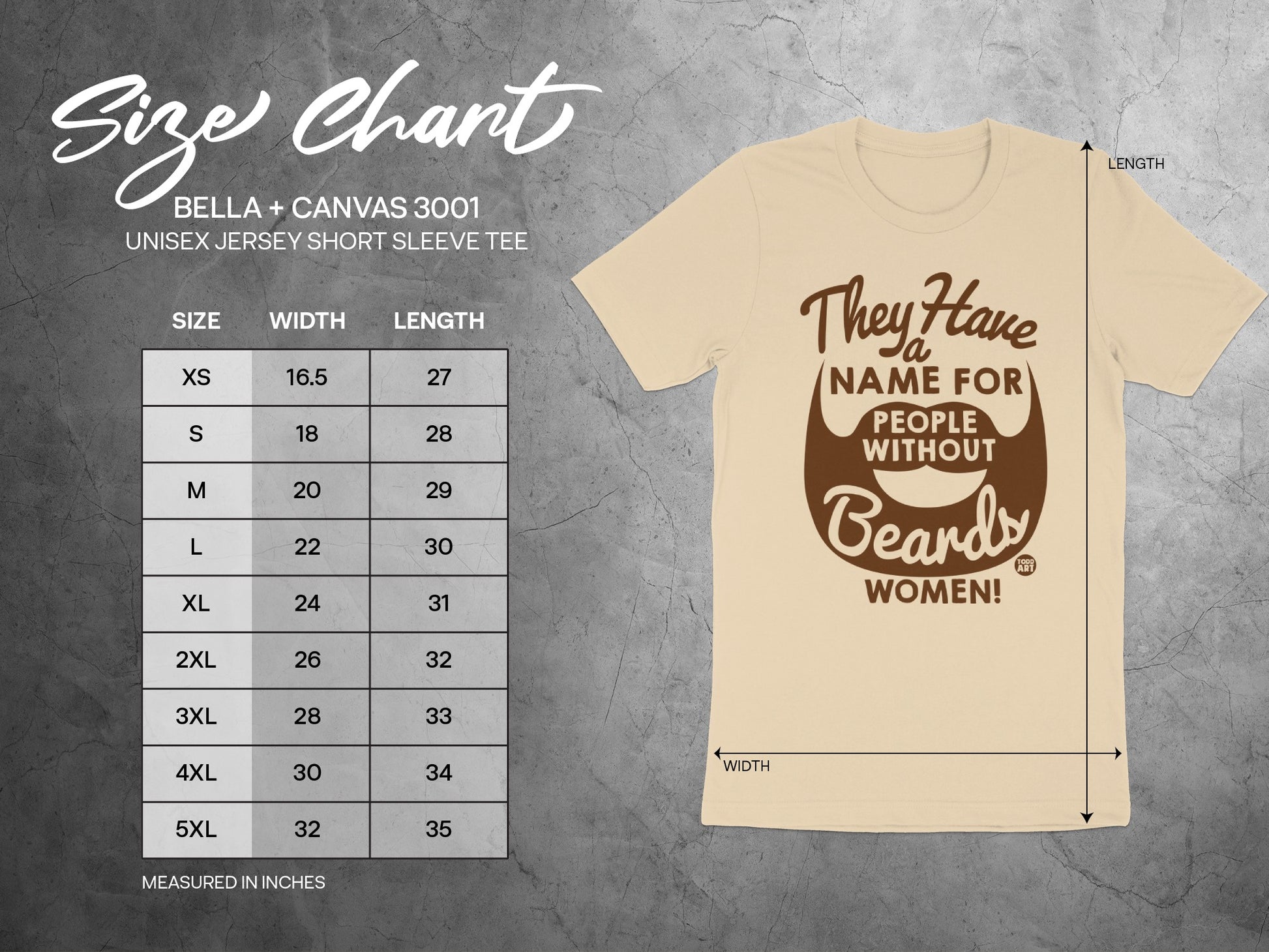 They Have a Name for People Without Beards Women T-shirt