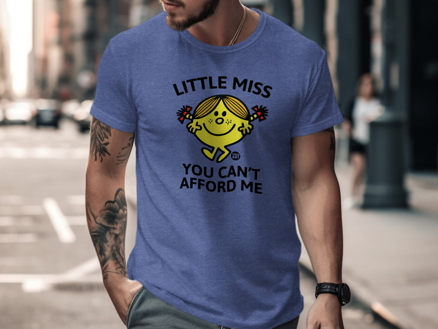 Little Miss You Can't Afford Me Graphic T-shirt