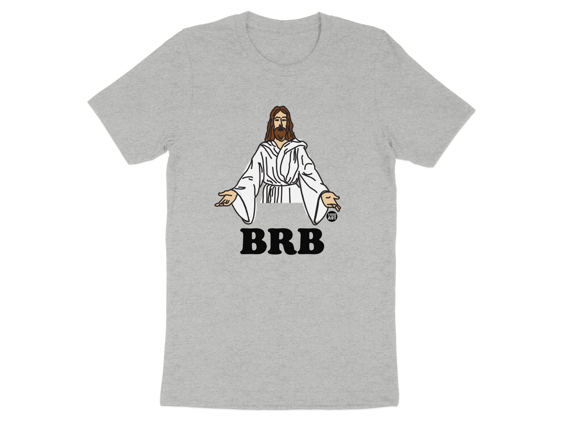 BRB Jesus Graphic Unisex Casual T-Shirt product