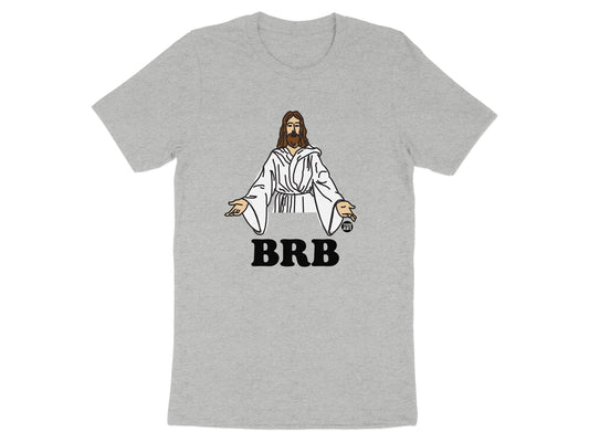 BRB Jesus Graphic Unisex Casual T-Shirt product