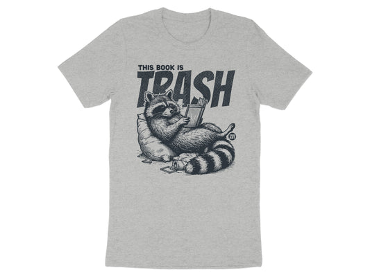 This Book Is Trash Raccoon Graphic T-Shirt product type