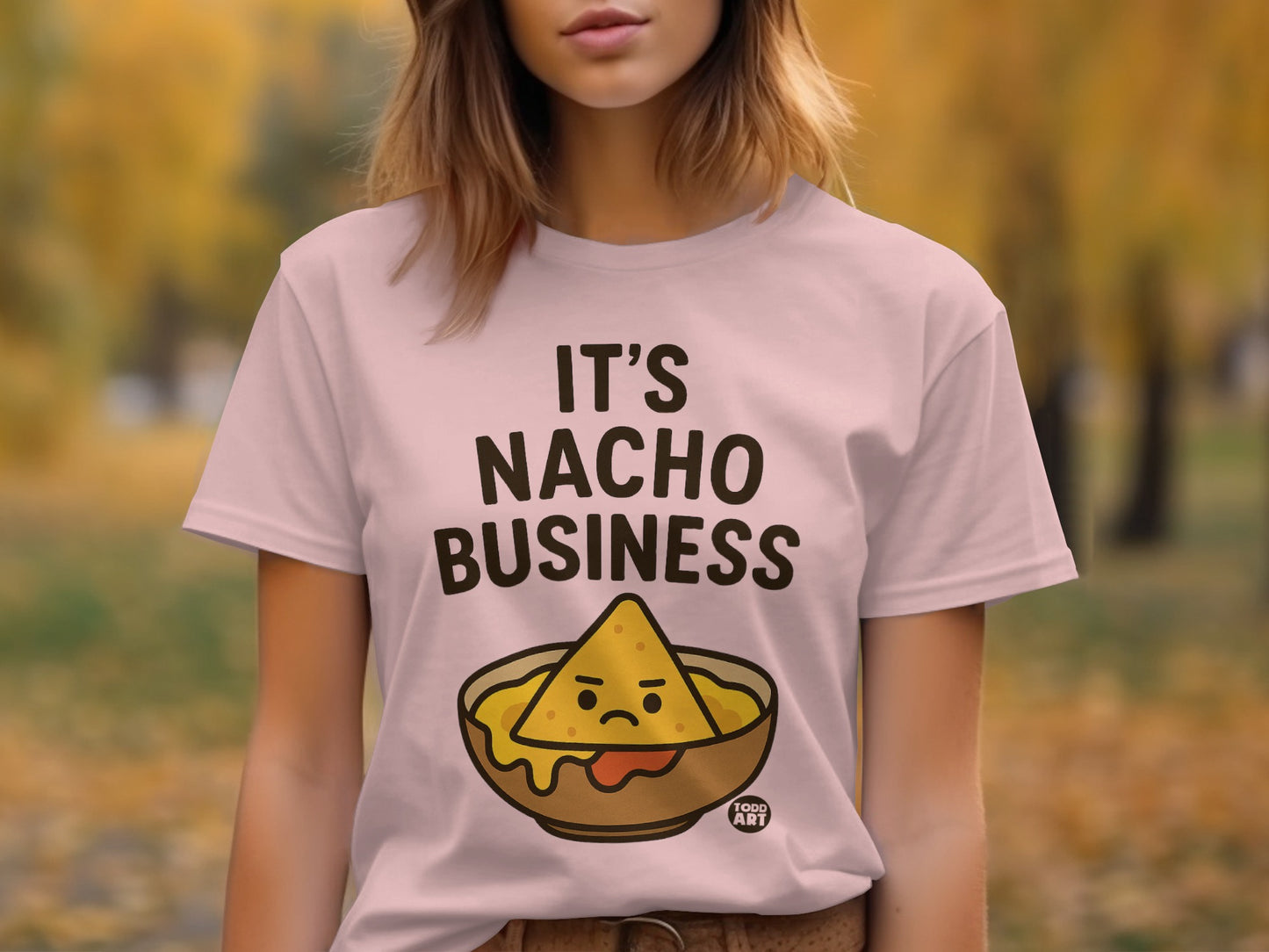 It's Nacho Business Cute Food Graphic T-Shirt product