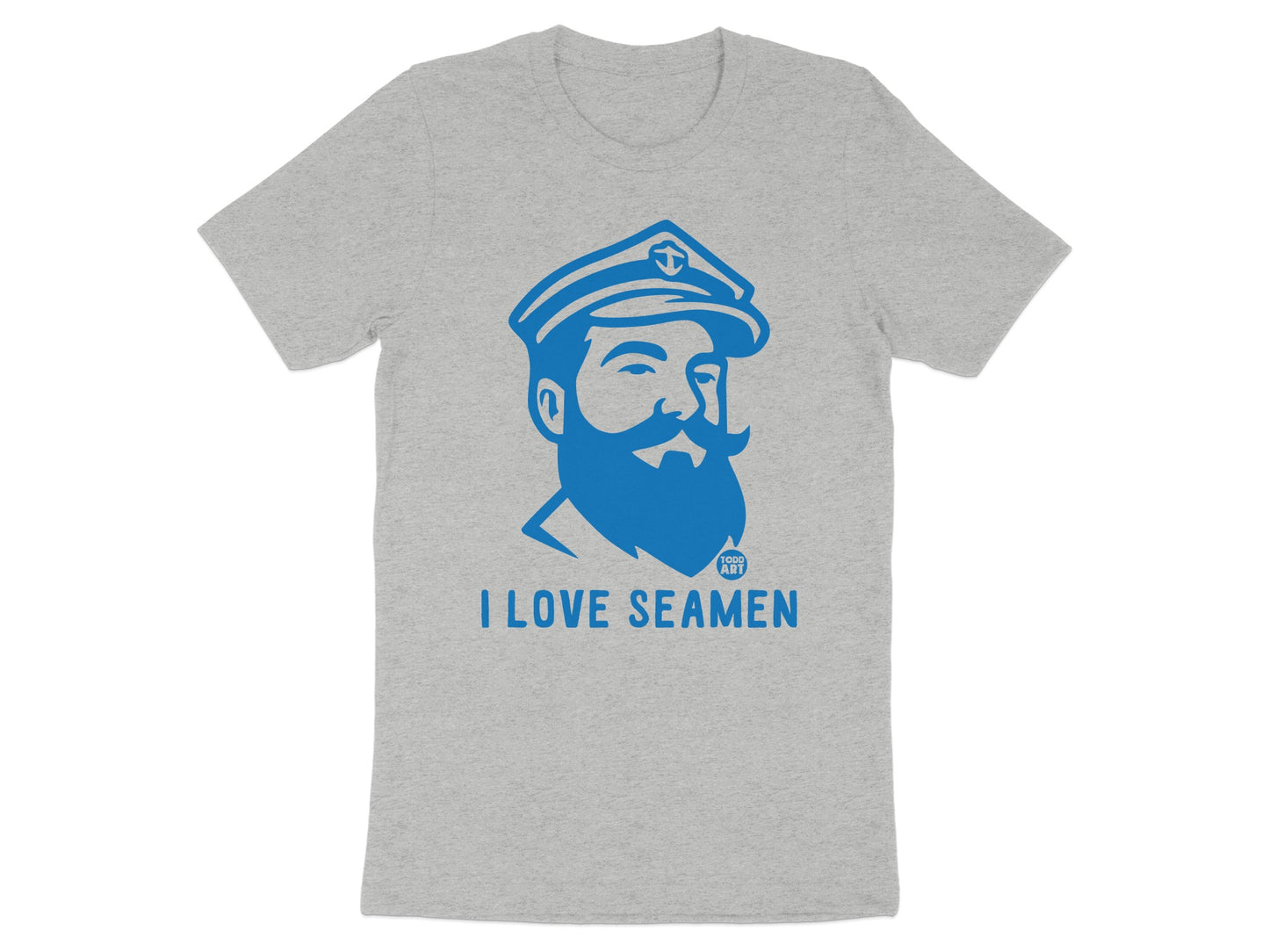 Captain Graphic Blue Beard I Love Seamen Shirt product