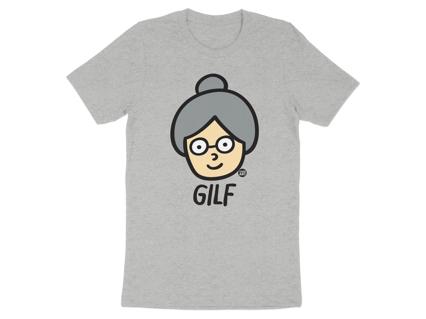Cute GILF Cartoon Graphic Unisex T-shirt product