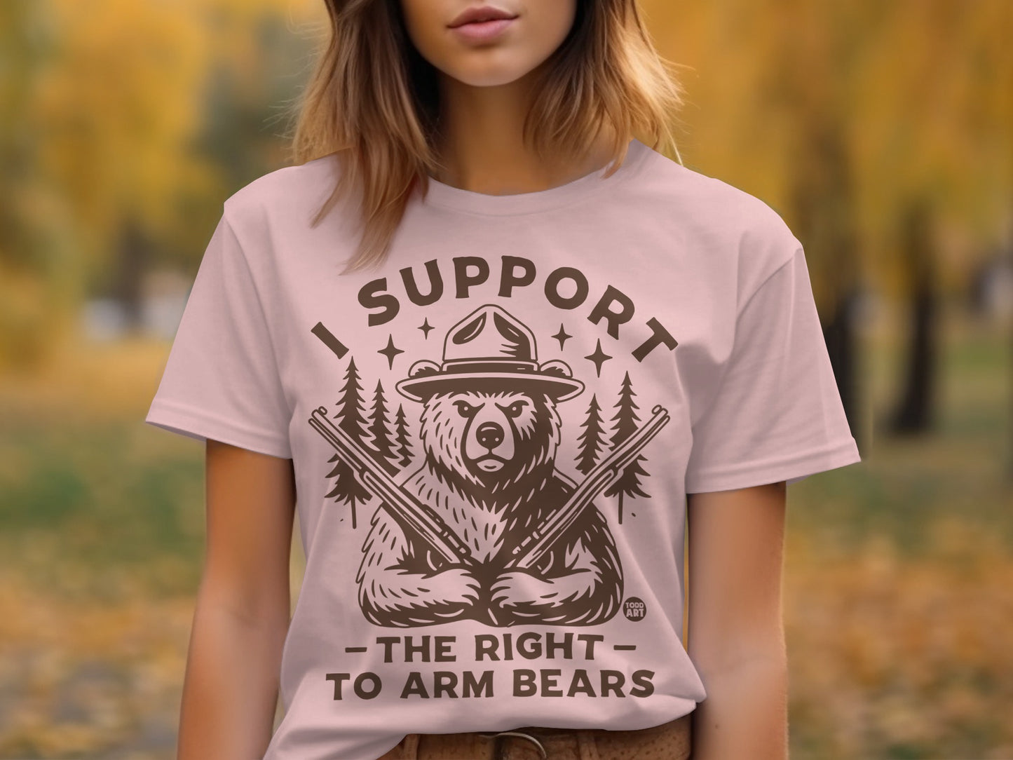 I Support The Right To Arm Bears Shirt product