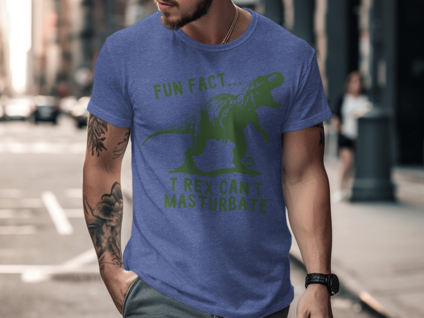Fun Fact T Rex Can't Masturbate T-Shirt product