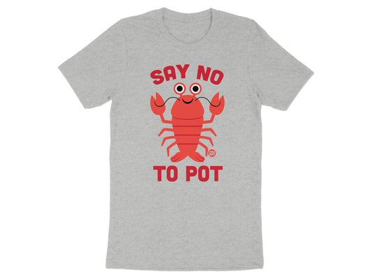 Say No To Pot Cartoon Lobster Graphic T-shirt product type