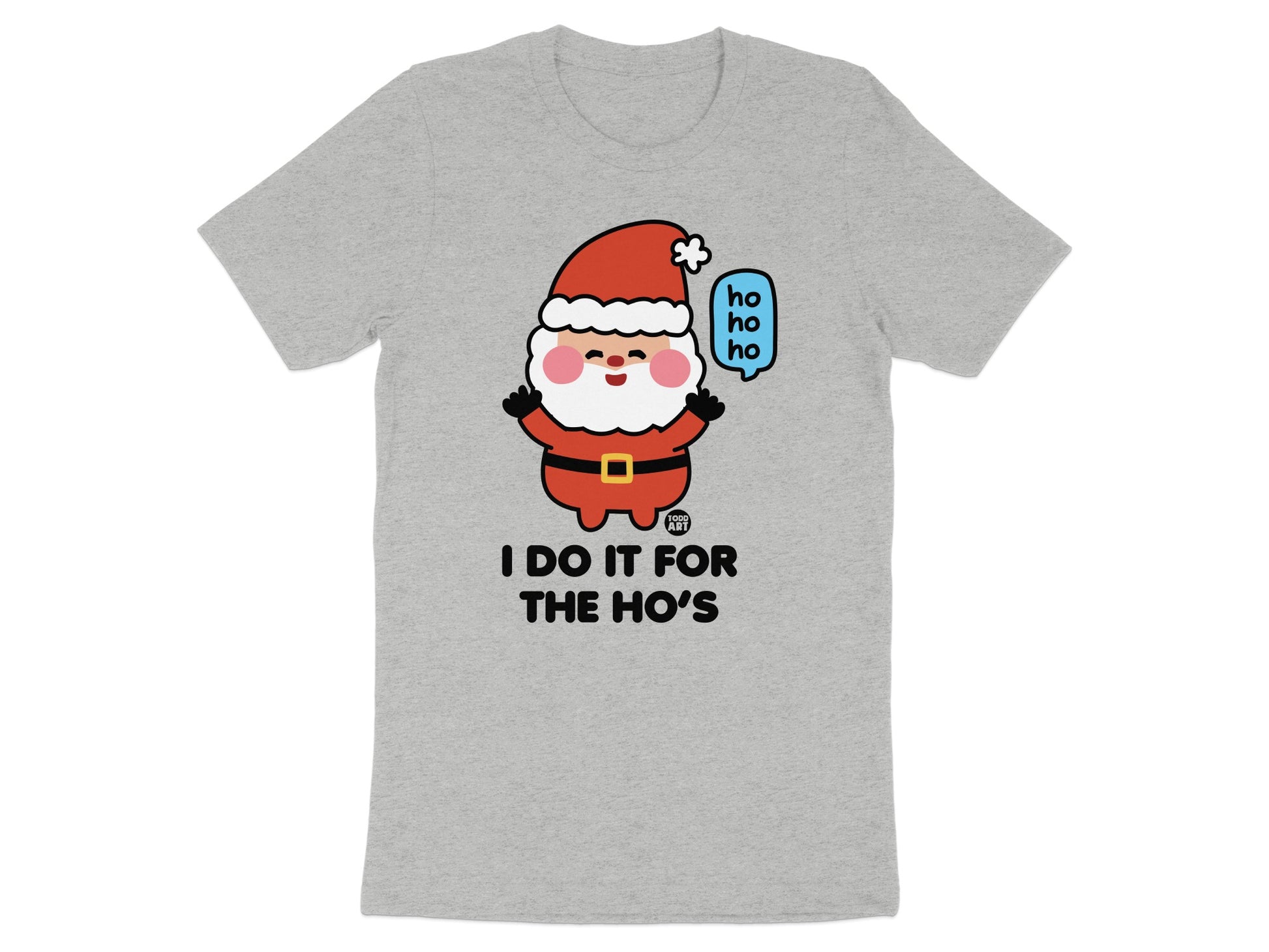 I Do It For The Ho's Santa Claus Graphic T-shirt product
