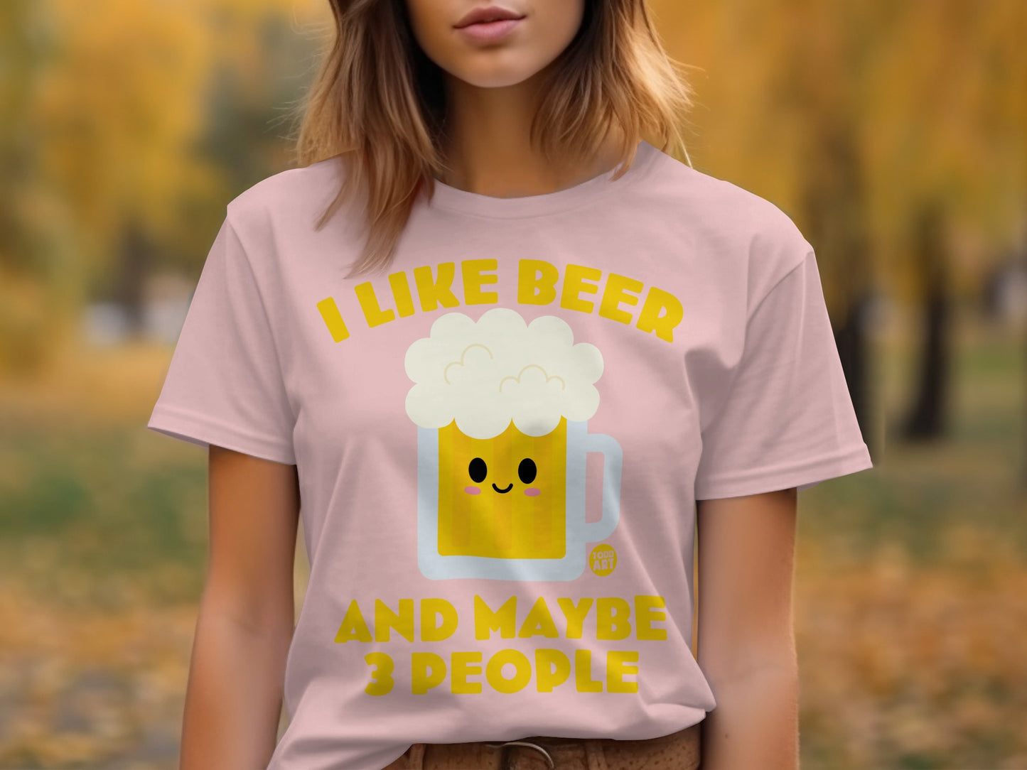 I Like Beer And Maybe 3 People T-shirt product