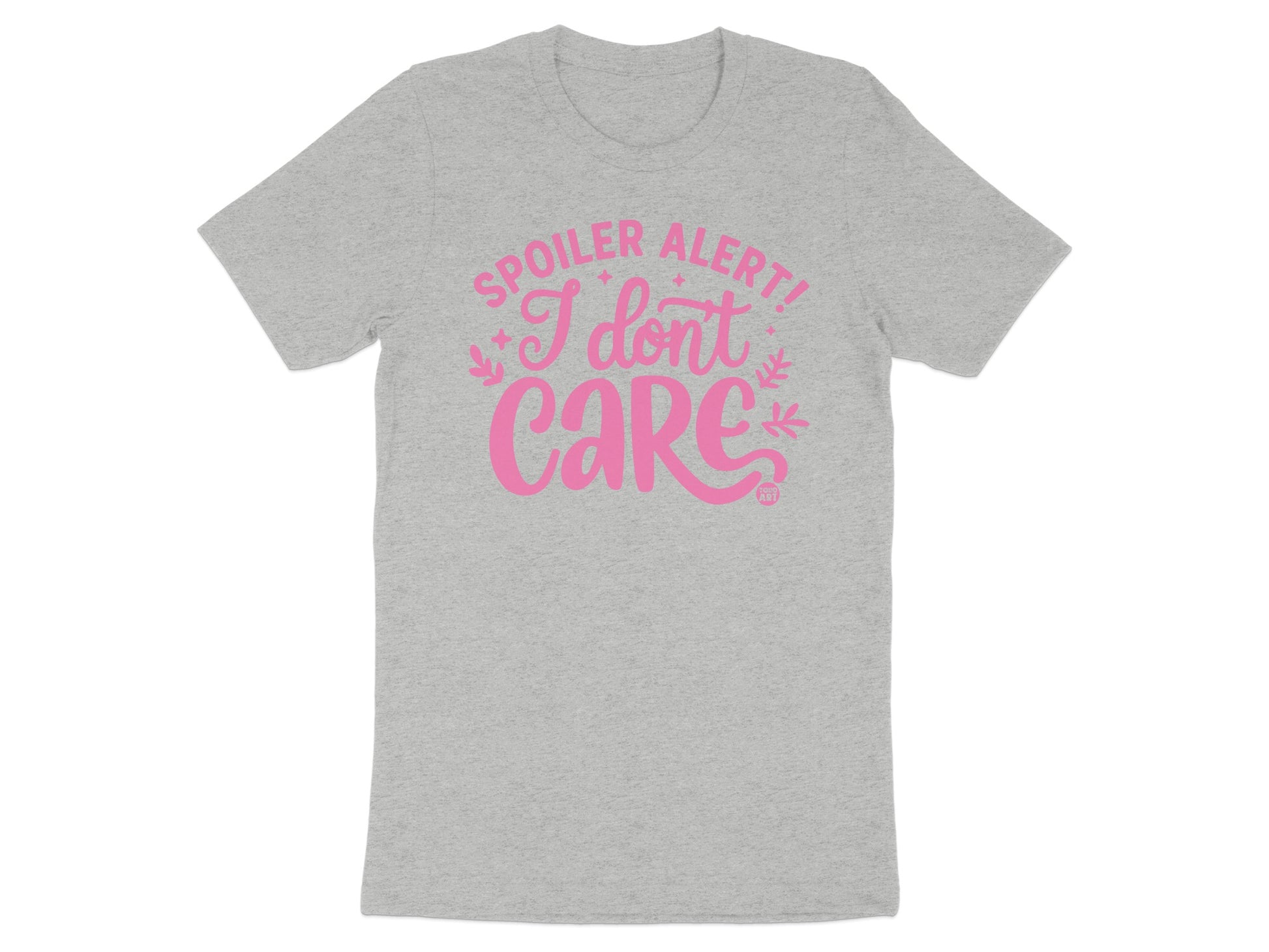 Spoiler Alert I Don't Care Graphic Tee Shirt product