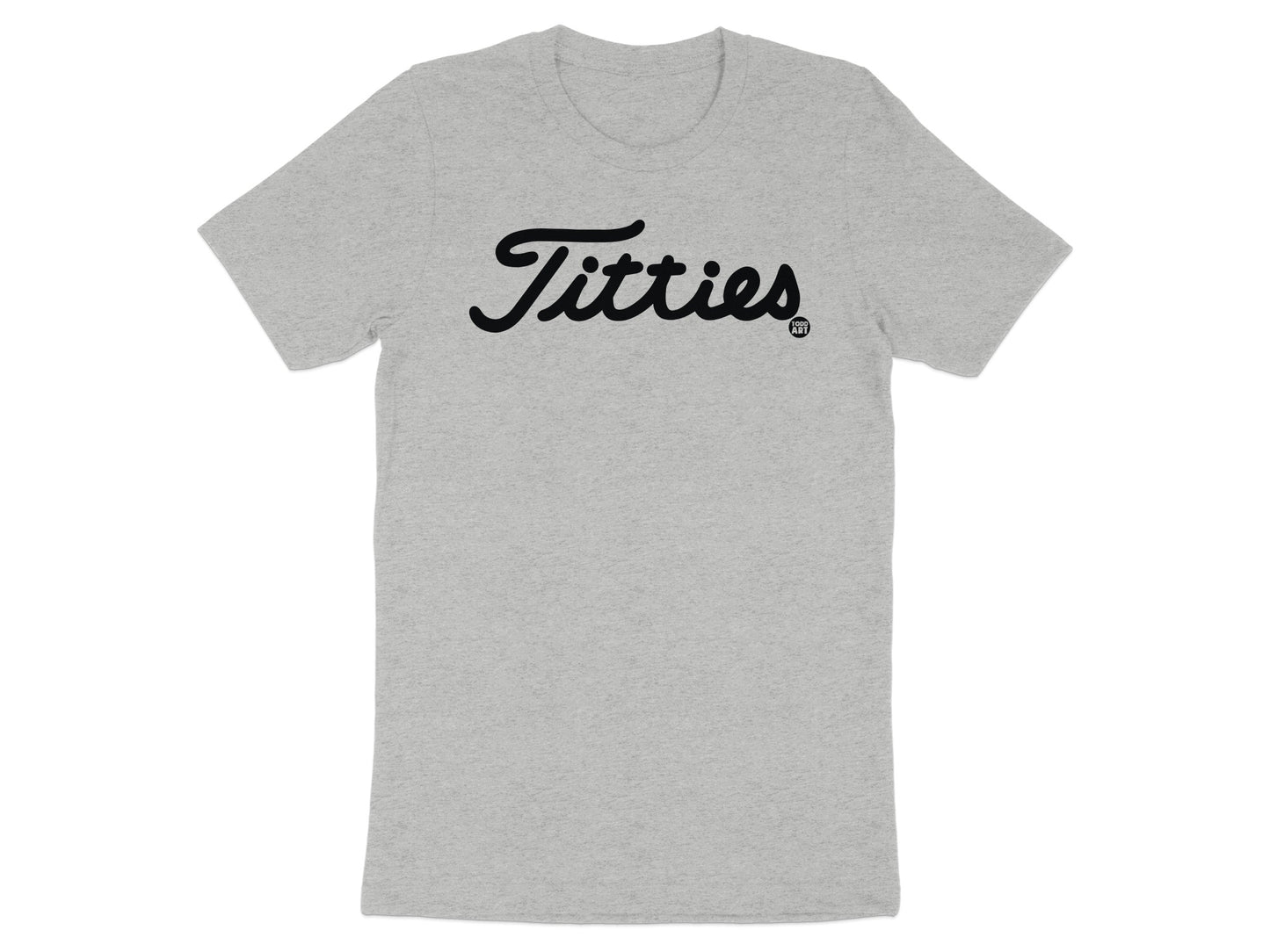 Trendy Titties Themed Graphic Tee shirt Product
