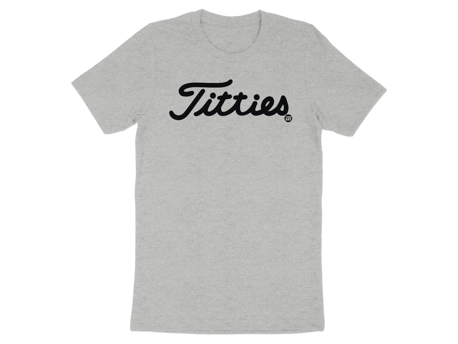 Trendy Titties Themed Graphic Tee shirt Product