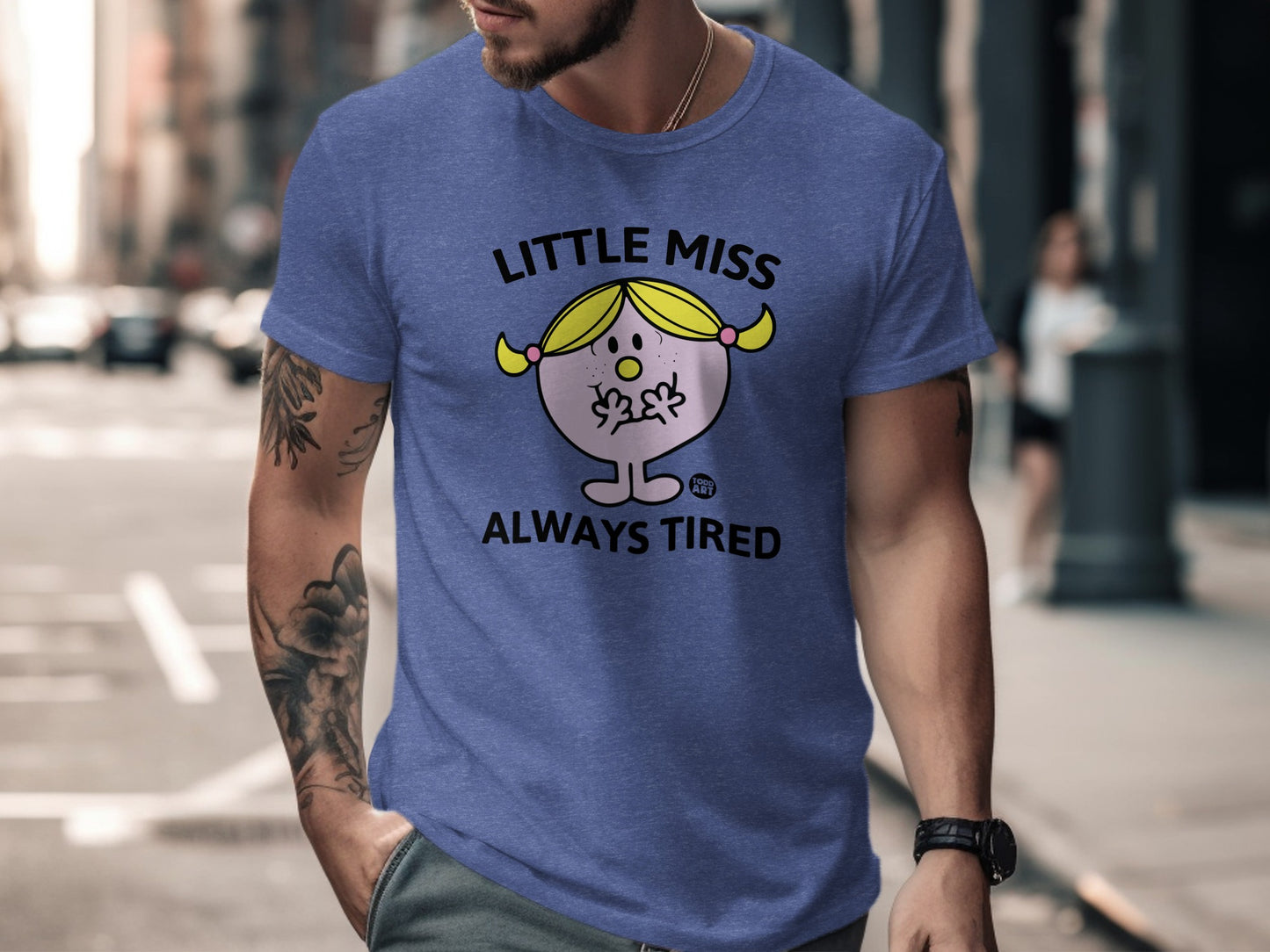 Little Miss Always Tired Funny Shirt Product