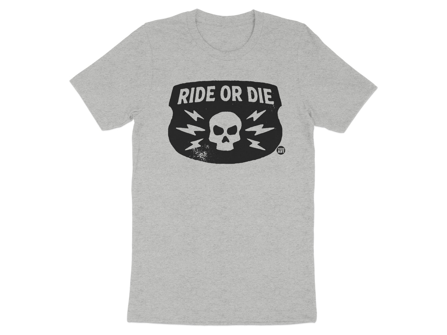 Ride Or Die Skull Graphic T-Shirt