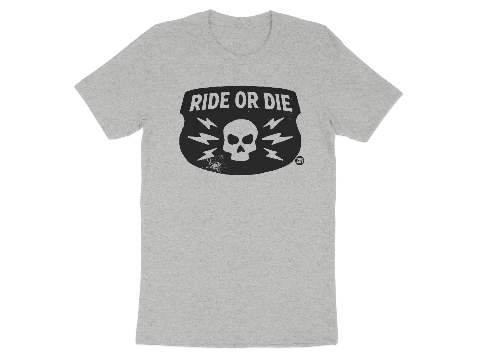 Ride Or Die Skull Graphic T-Shirt