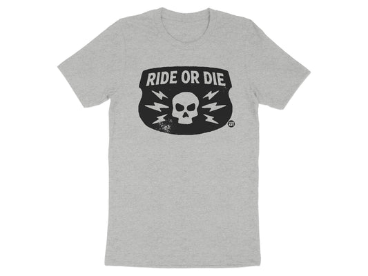 Ride Or Die Skull Graphic T-Shirt